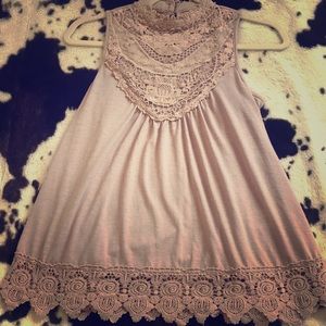 Lace dressy tanktop